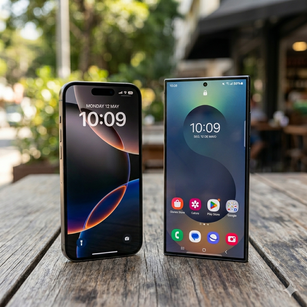 iPhone 17 vs Samsung Galaxy S25 Ultra: Qual Vale a Pena Comprar